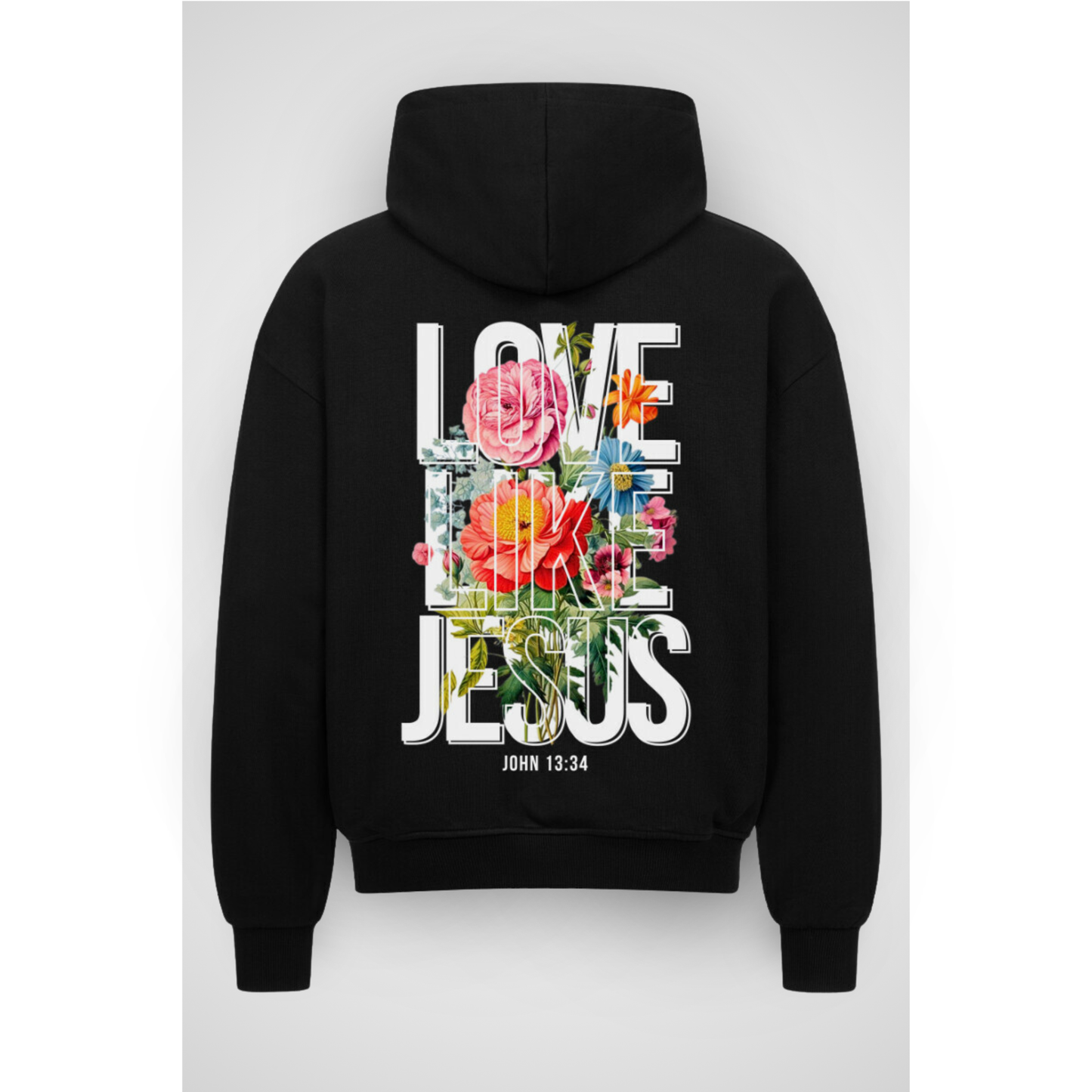 LOVELIKE | Sweat à capuche zippé surdimensionné