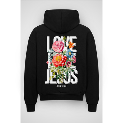 LOVELIKE | Sweat à capuche zippé surdimensionné