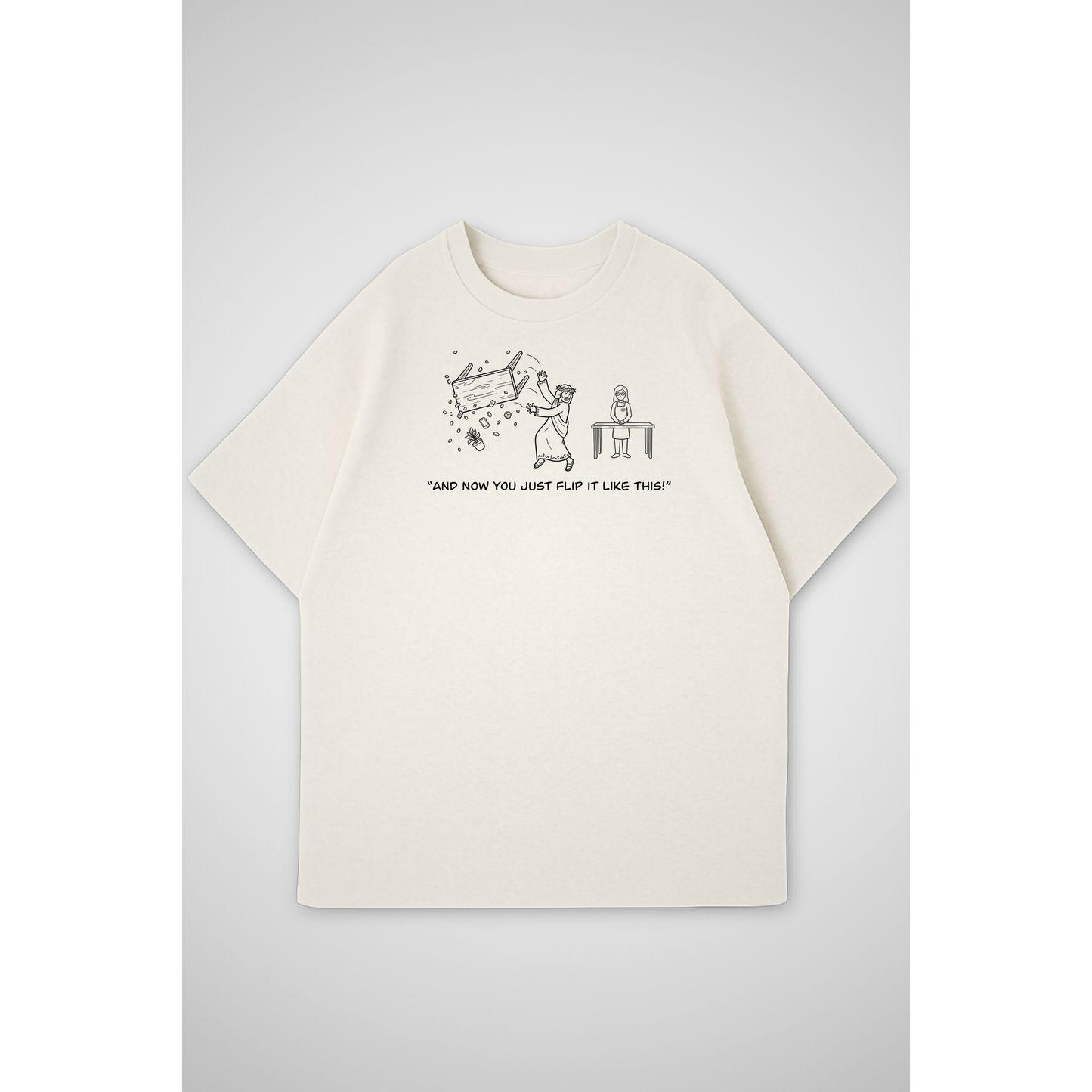 TABLEFLIP | Oversized Shirt