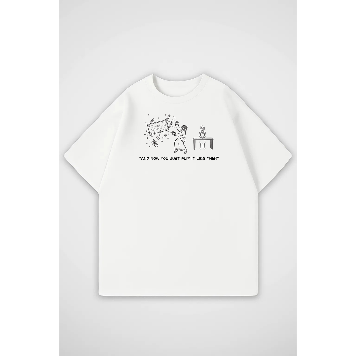 TABLEFLIP | Oversized Shirt