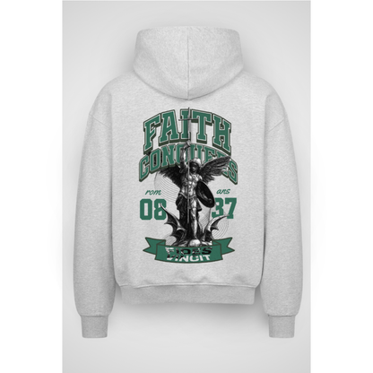 VINCITE | Sweat à capuche zippé surdimensionné