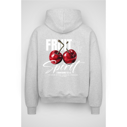 FRUITOF | Sweat à capuche zippé surdimensionné