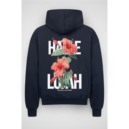 HALL | Sweat à capuche zippé surdimensionné