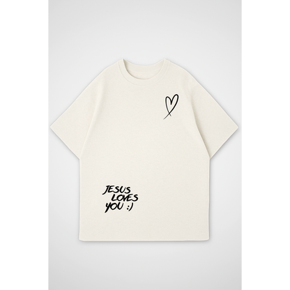 JESUS LOVES YOU | Oversized T-Shirt