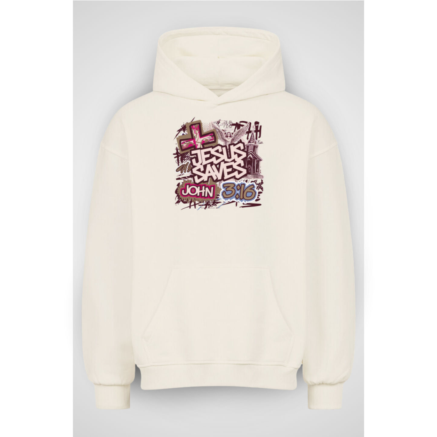 JOHN3:16 | Premium Oversized Hoodie