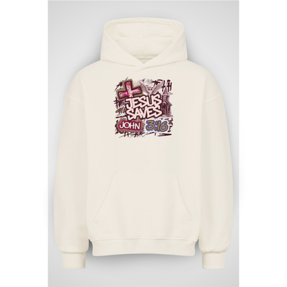 JOHN3:16 | Premium Oversized Hoodie