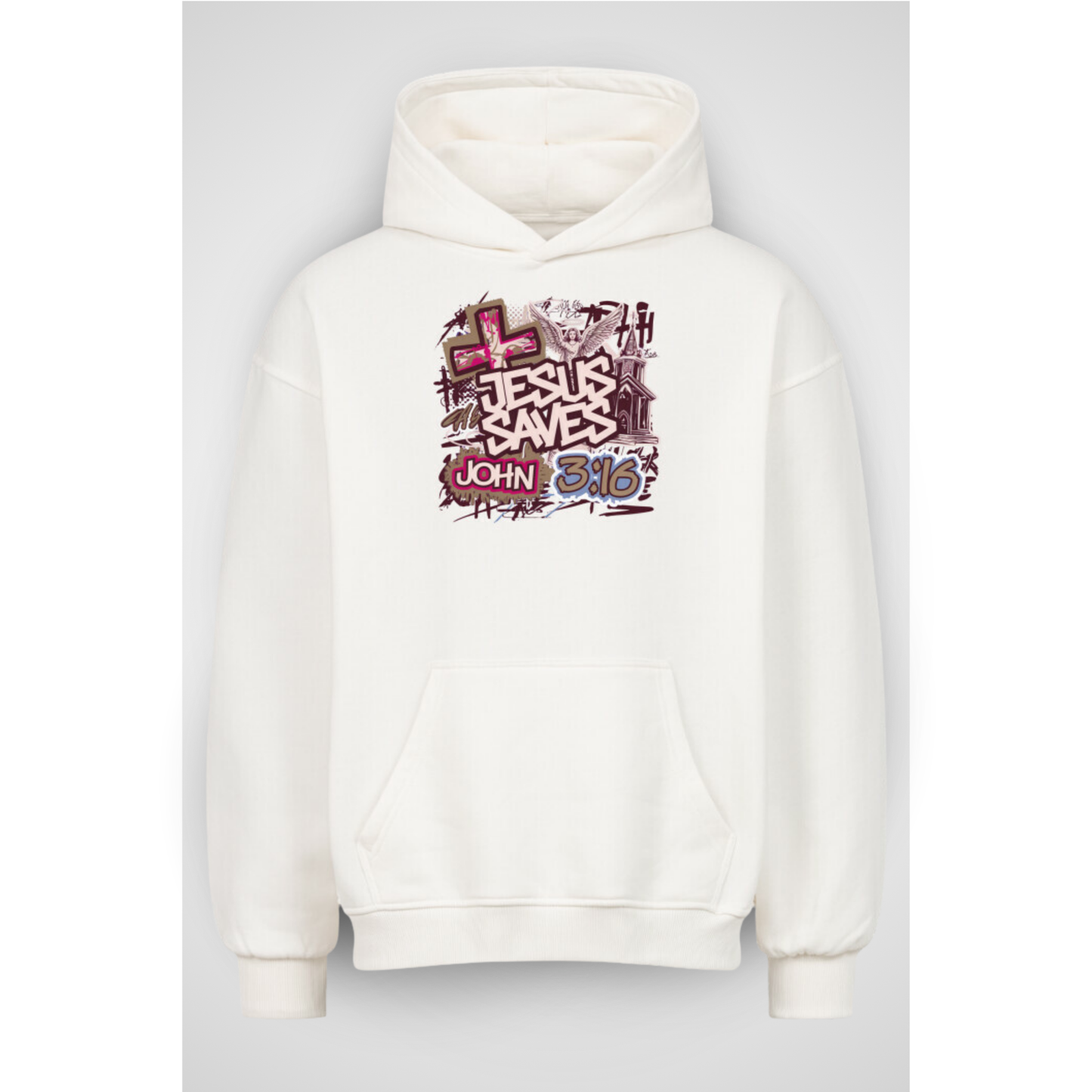 JOHN3:16 | Premium Oversized Hoodie
