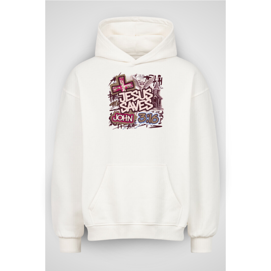 JOHN3:16 | Premium Oversized Hoodie