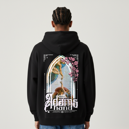 ADAMS | Oversized Zipper Hoodie