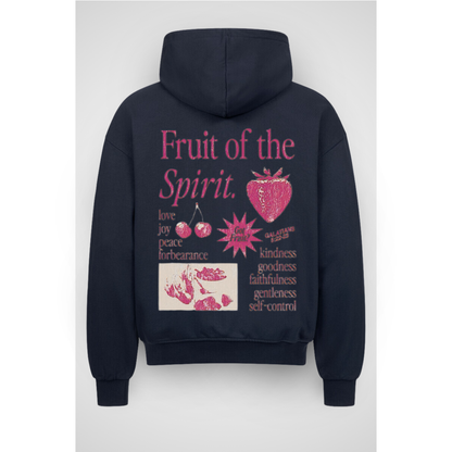 SPIRIT | Sweat à capuche zippé surdimensionné