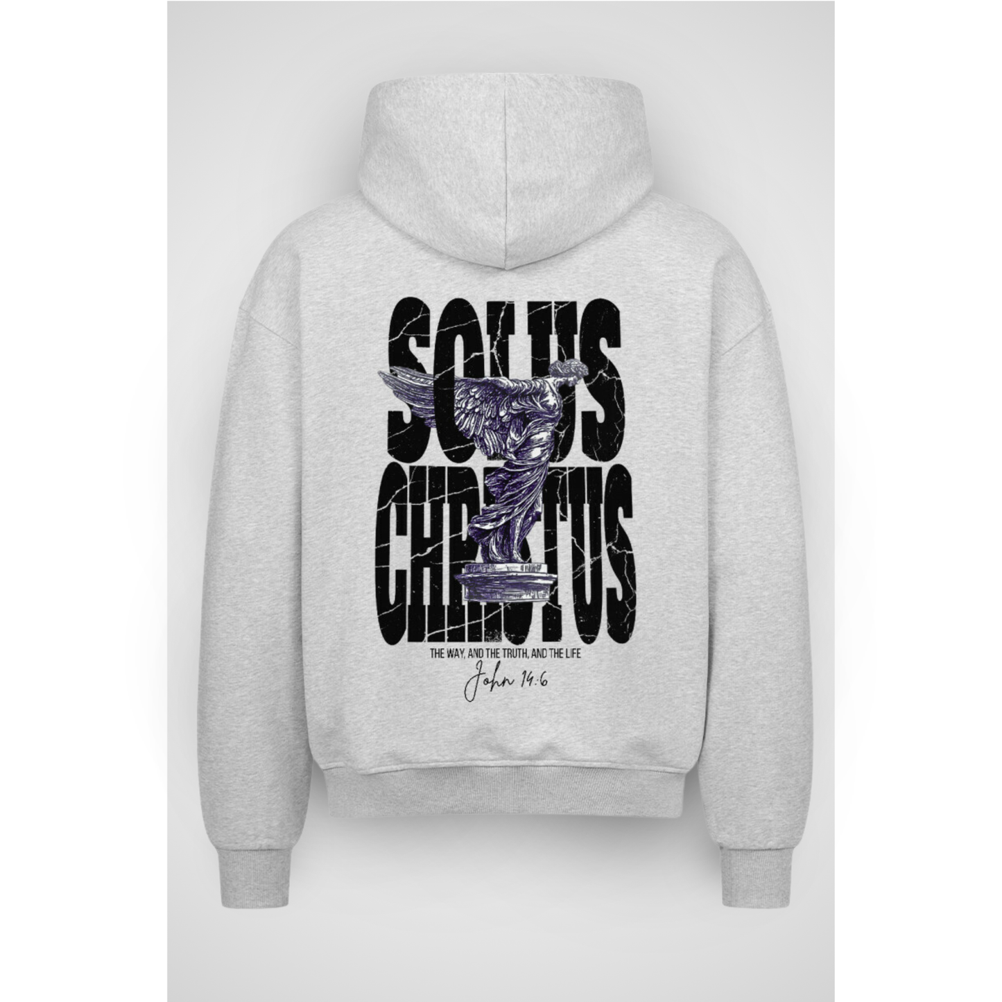 SOLUS | Sweat à capuche zippé surdimensionné