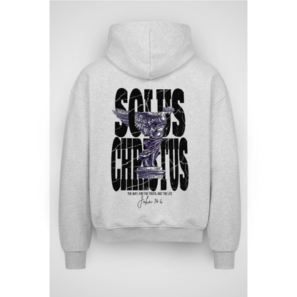SOLUS | Sweat à capuche zippé surdimensionné