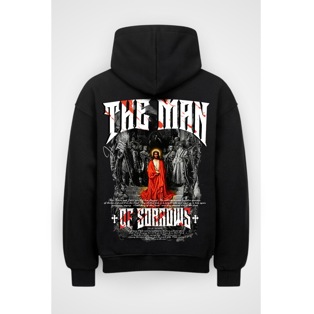 SORROWS | Oversized Zipper Hoodie