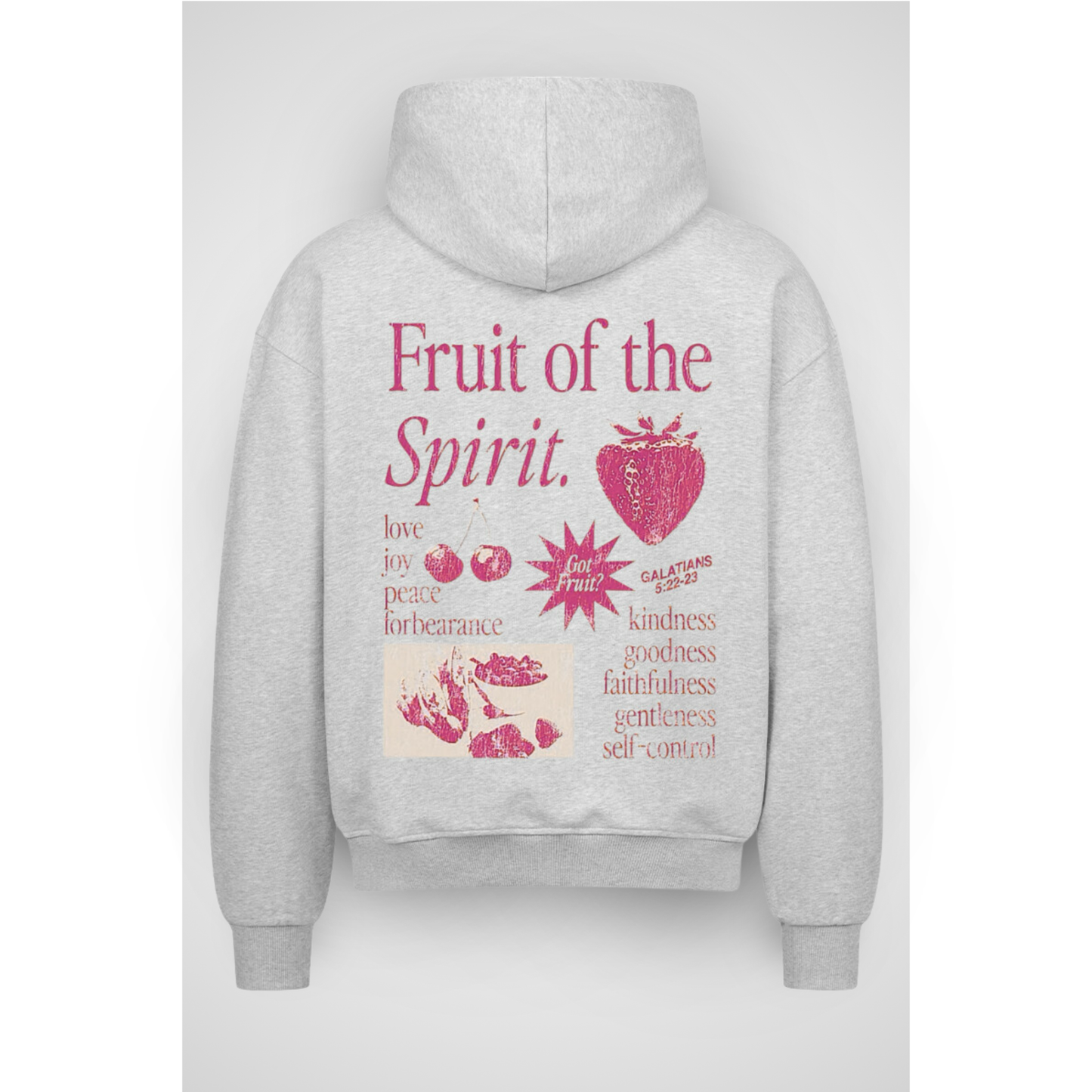 SPIRIT | Sweat à capuche zippé surdimensionné