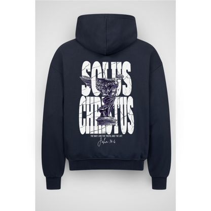 SOLUS | Sweat à capuche zippé surdimensionné