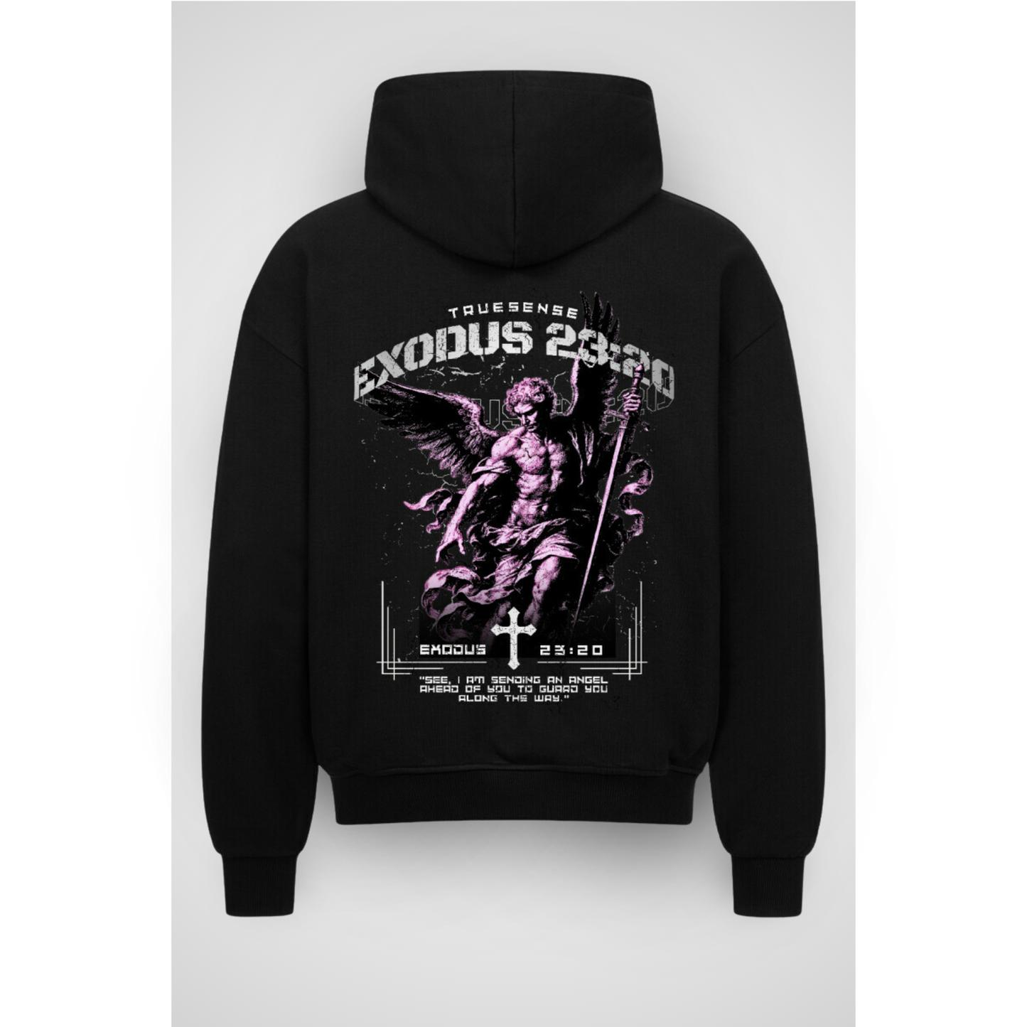 EXODUS23:20 | Oversized Zipper Hoodie