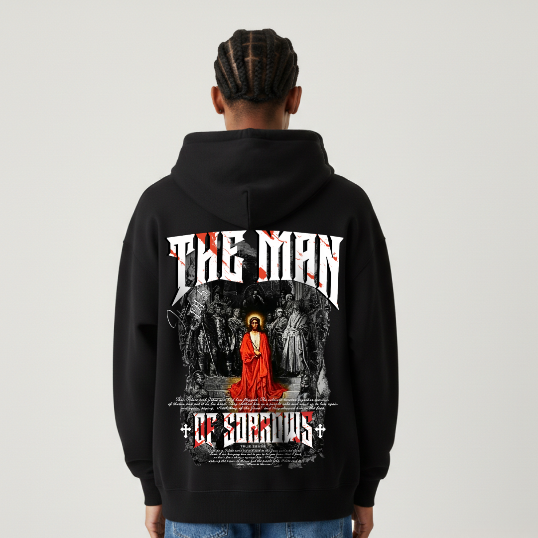 SORROWS | Oversized Zipper Hoodie