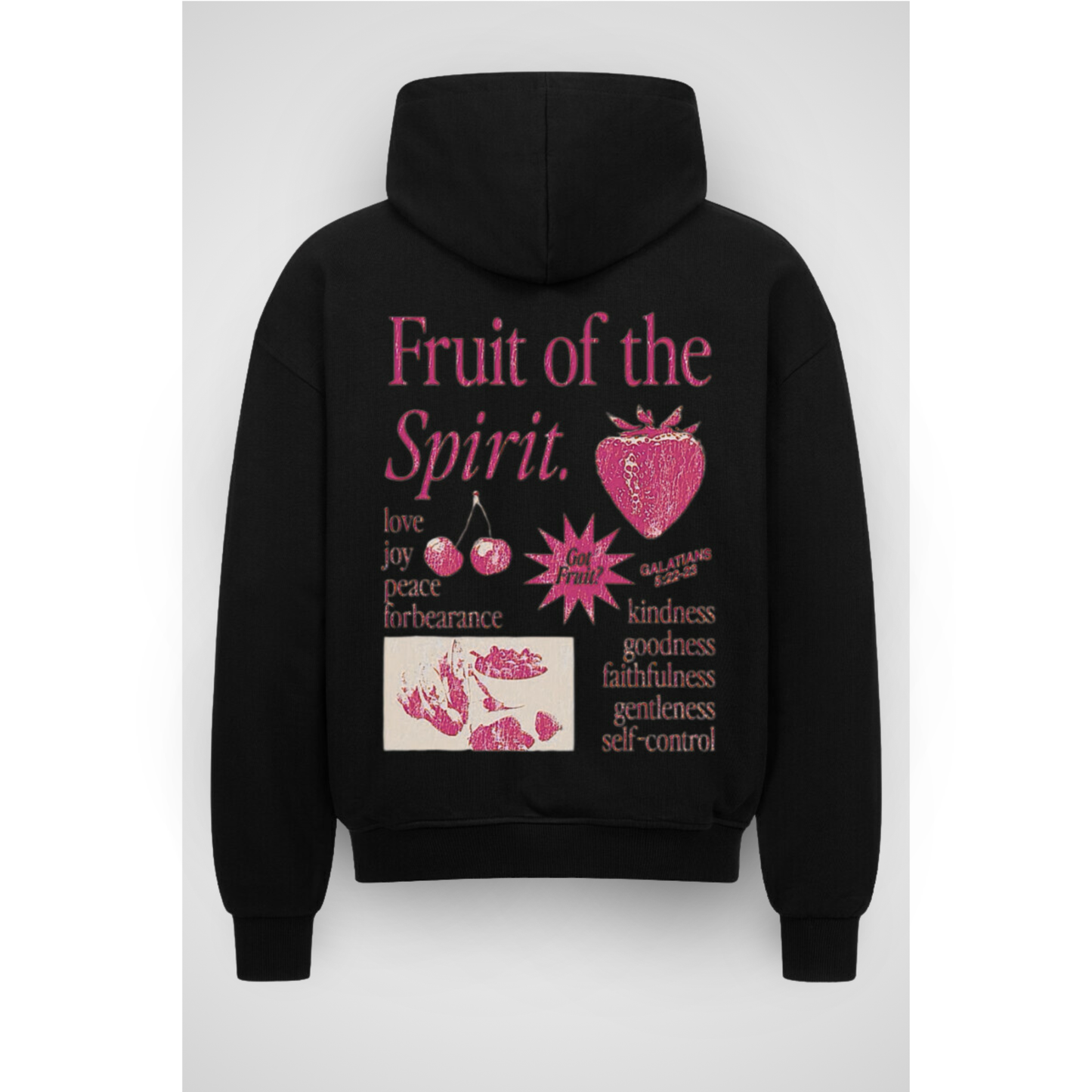 SPIRIT | Sweat à capuche zippé surdimensionné