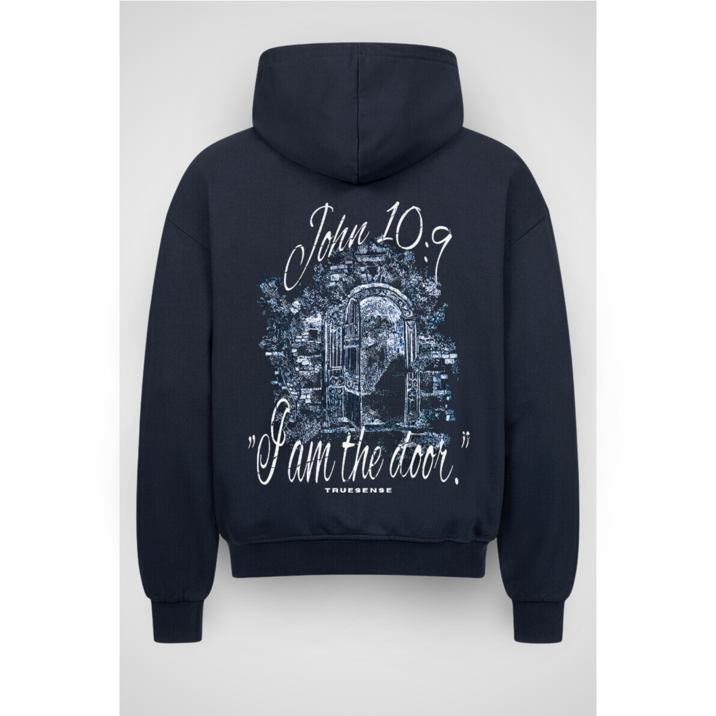 PORTE | Sweat à capuche zippé surdimensionné