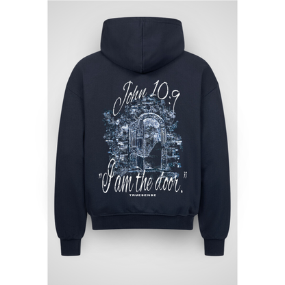 PORTE | Sweat à capuche zippé surdimensionné