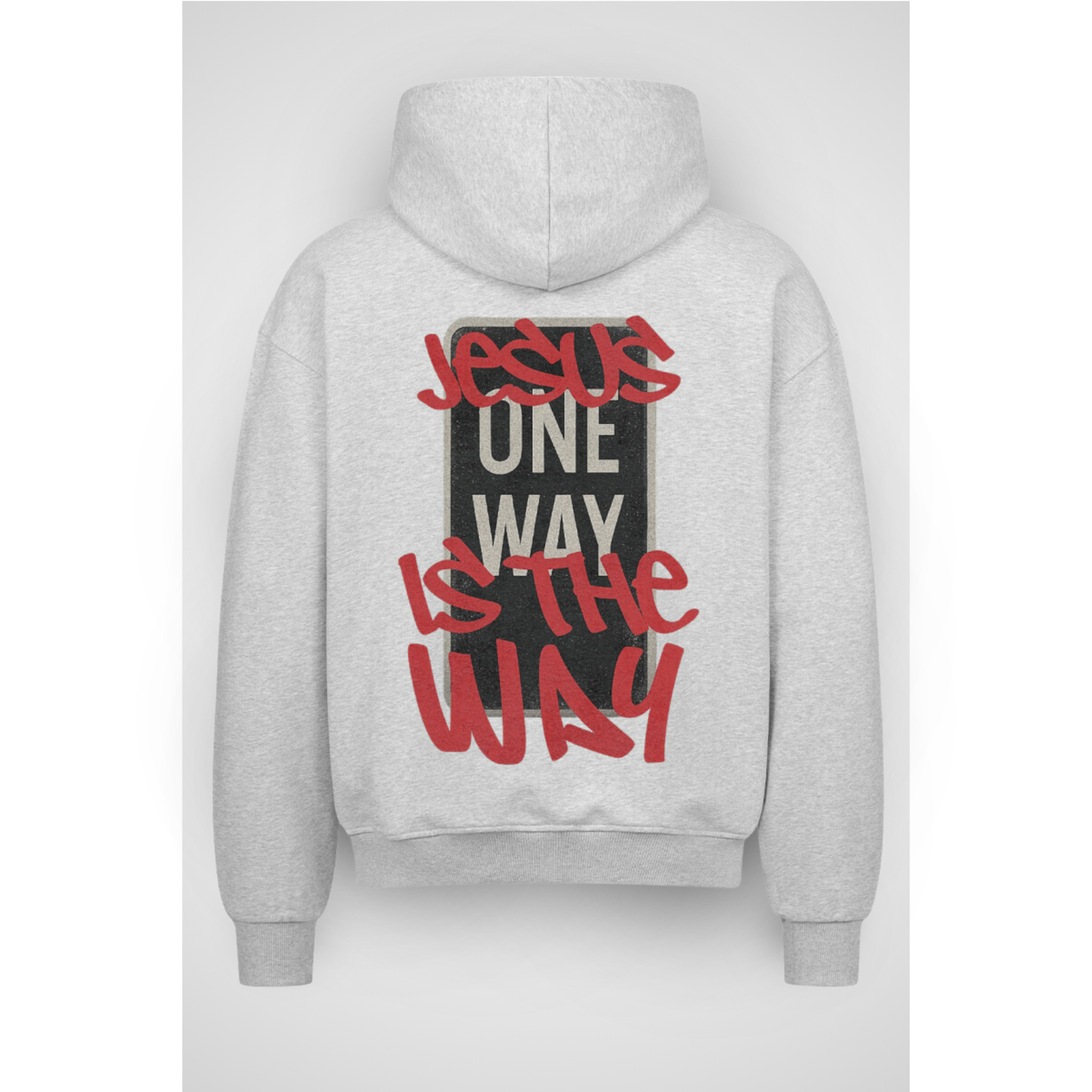 WAY2 | Sweat à capuche zippé surdimensionné