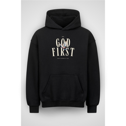 PUT GOD FIRST | Oversized Hoodie