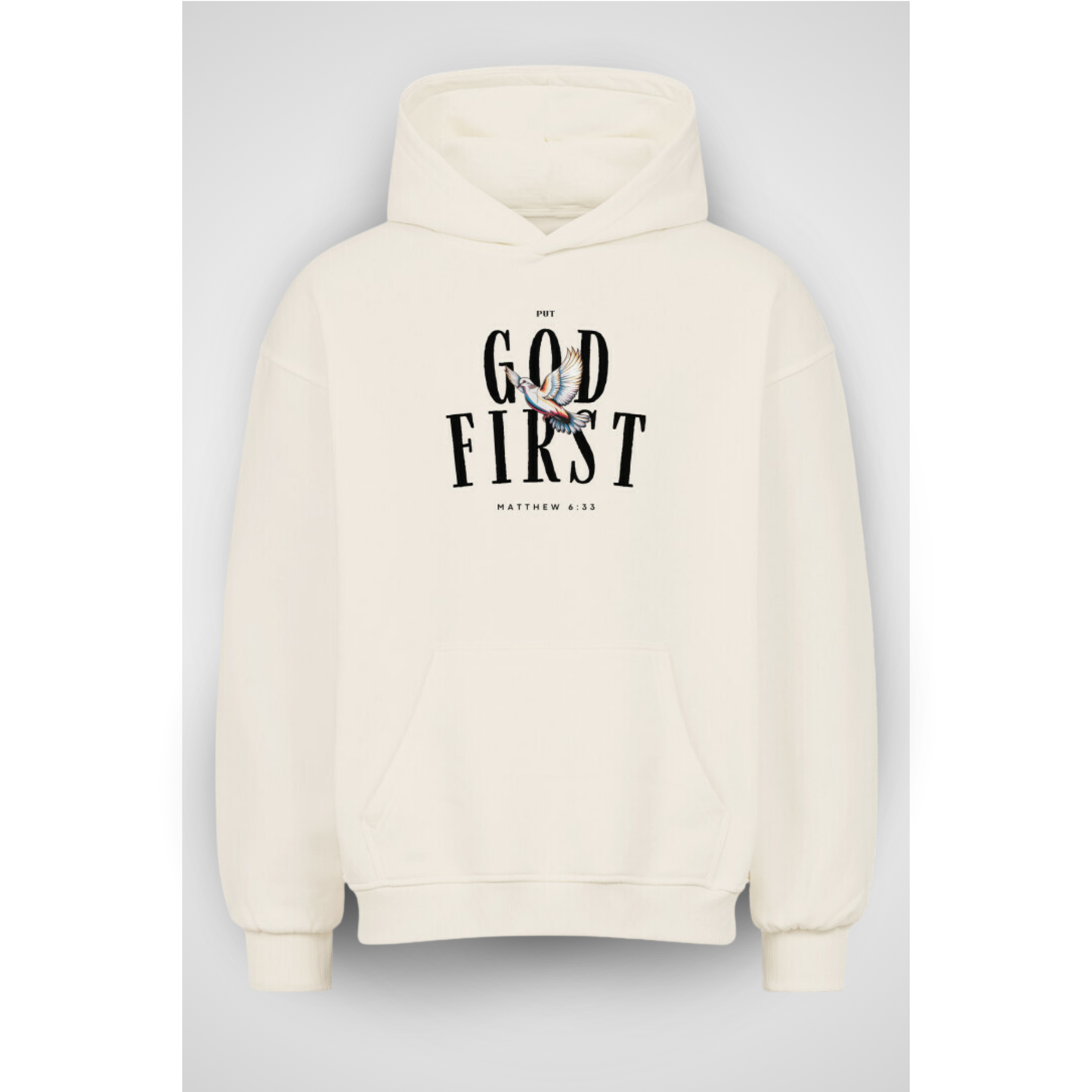 PUT GOD FIRST | Oversized Hoodie
