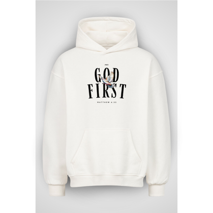 PUT GOD FIRST | Oversized Hoodie