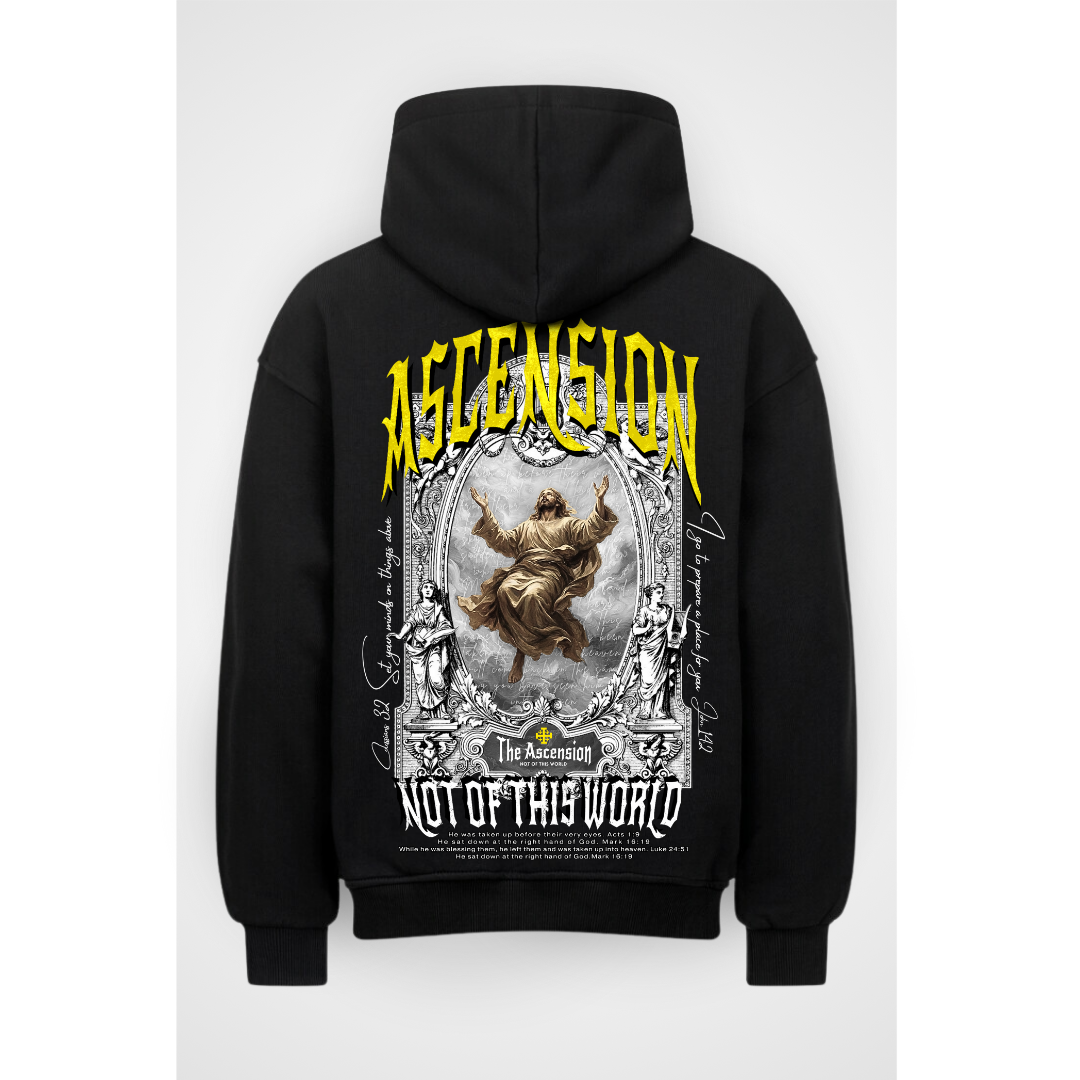 ASCENSION | Oversized Zipper Hoodie