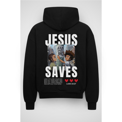 ÉCONOMIES | Sweat à capuche zippé surdimensionné