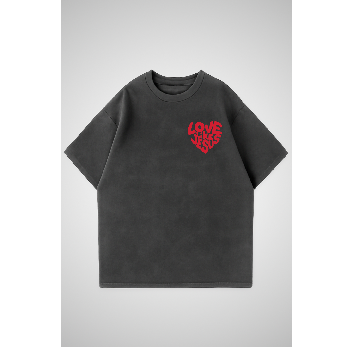 LIKEJESUS | Oversized T-Shirt (front print edition)