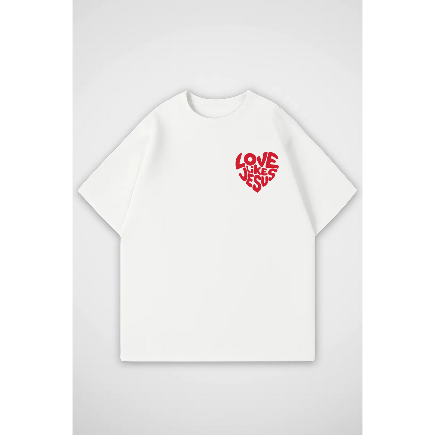 LIKEJESUS | Oversized T-Shirt (front print edition)