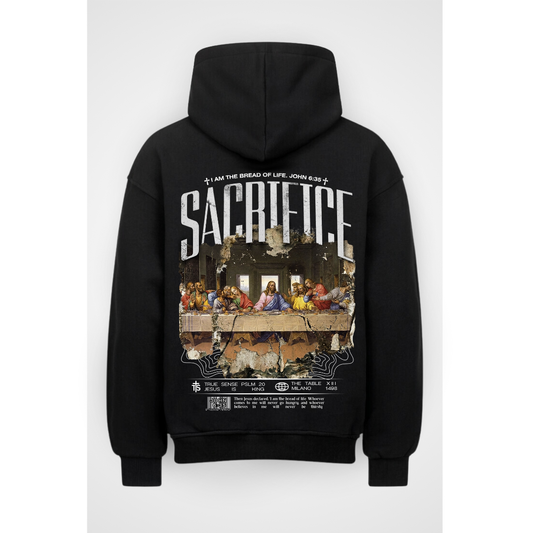 SACRIFICE | Oversized Zipper Hoodie