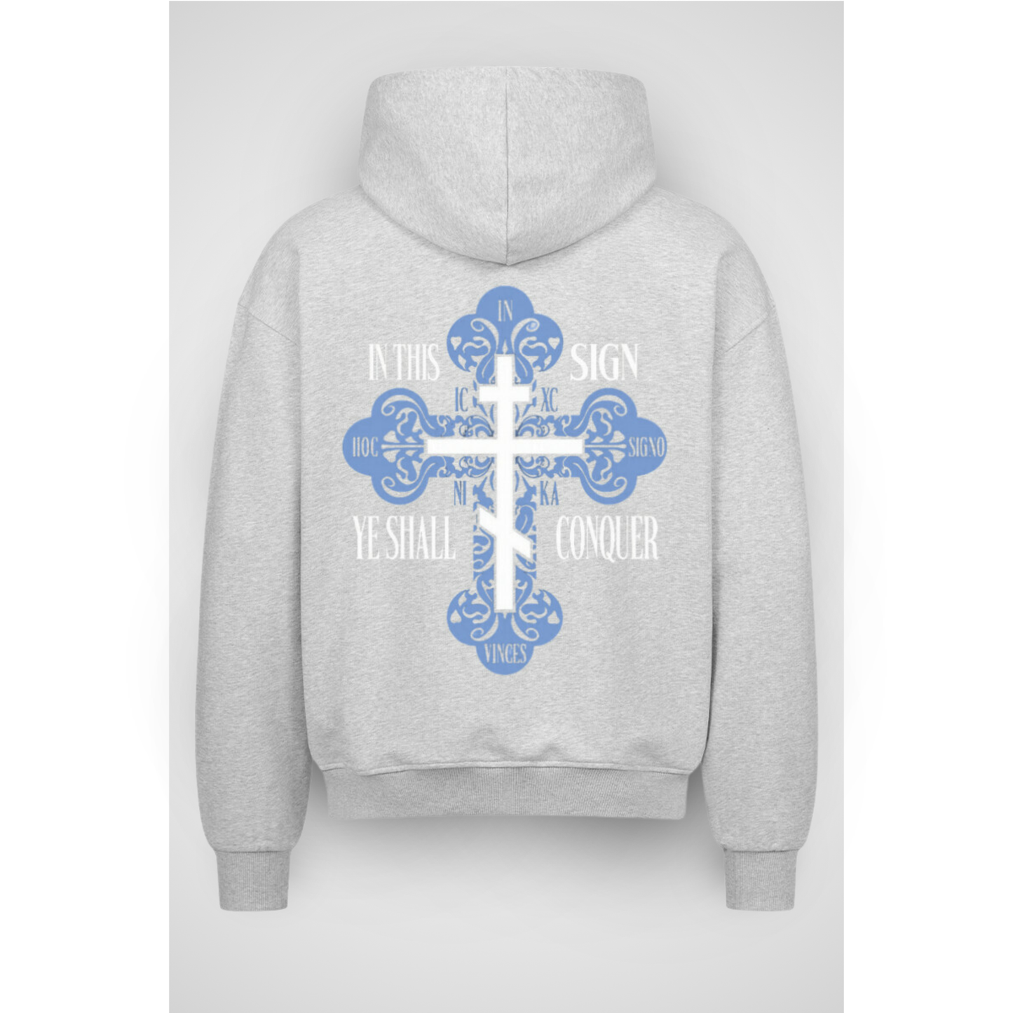 CONQUER | Oversized zipper hoodie