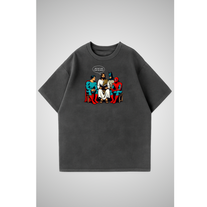 "That's how I saved the world" | Oversized T-Shirt