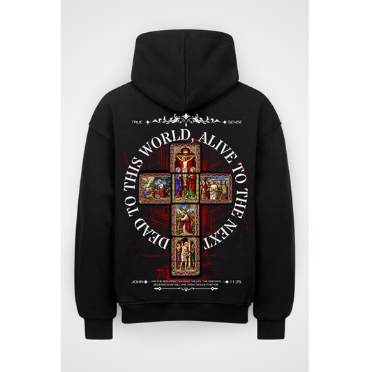 DEAD | Oversized Zipper Hoodie