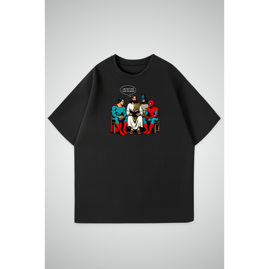 "That's how I saved the world" | Oversized T-Shirt