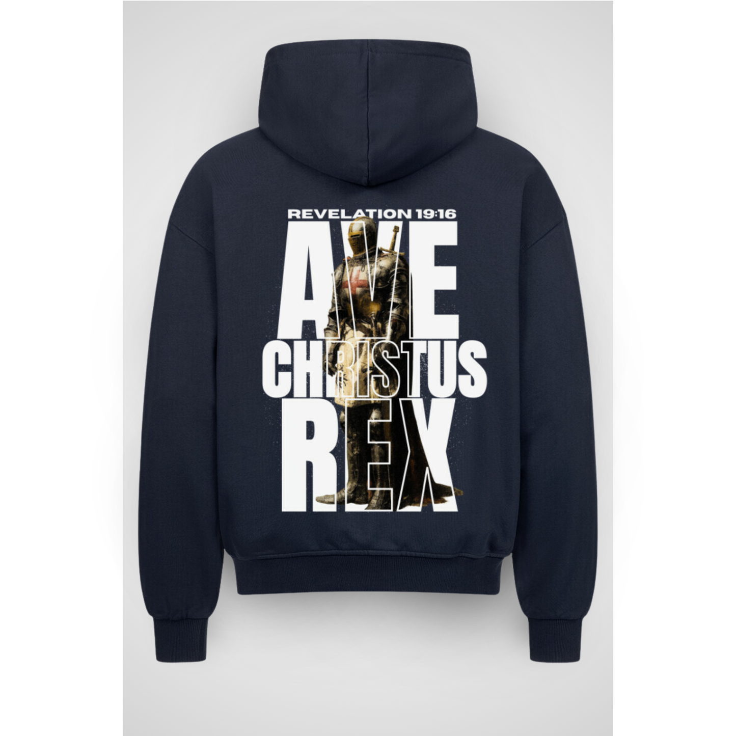 CHRIST | Sweat à capuche zippé surdimensionné