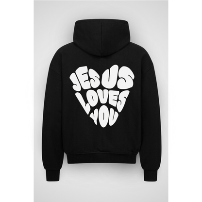 LVSu | Oversized Zipper Hoodie