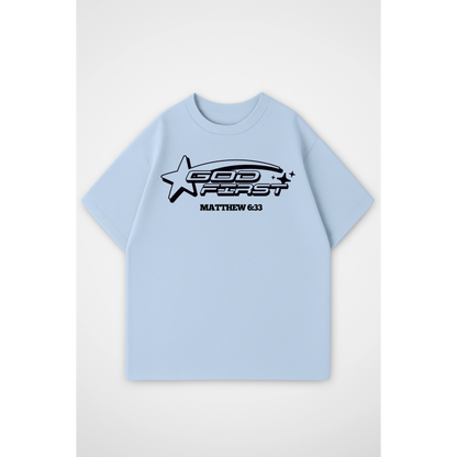 GOD FIRST | Oversized T-Shirt