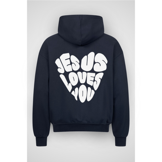 LVSu | Oversized Zipper Hoodie