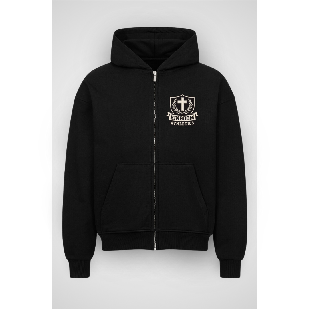 ATLETHICS | Oversized Zipper Hoodie