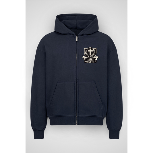 ATLETHICS | Oversized Zipper Hoodie
