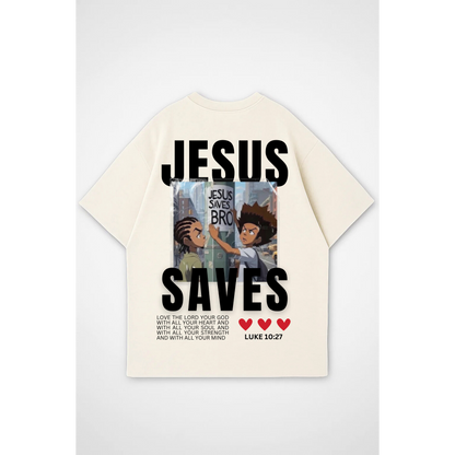 JESUS SAVES | Oversized T-Shirt