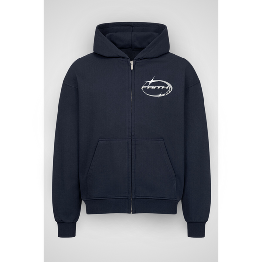 FTH2 | Oversized Zipper Hoodie