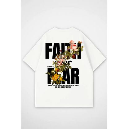 FAITH OVER FEAR | Oversized T-Shirt