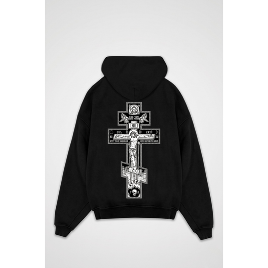 ORTHODOX CROSS | Oversized Hoodie