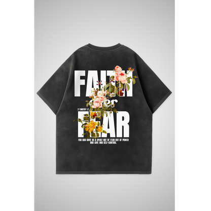 FAITH OVER FEAR | Oversized T-Shirt