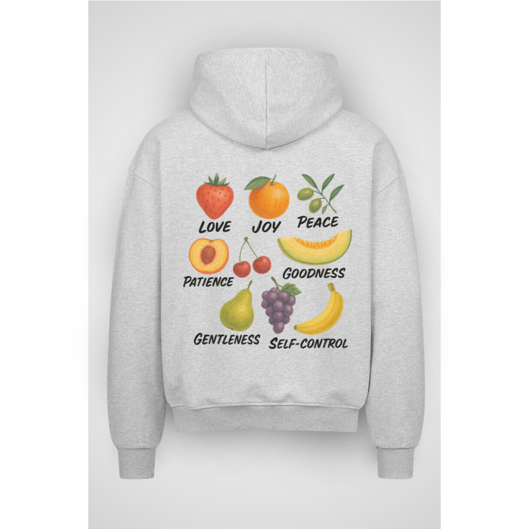 FRUITS | Oversized Zipper Hoodie