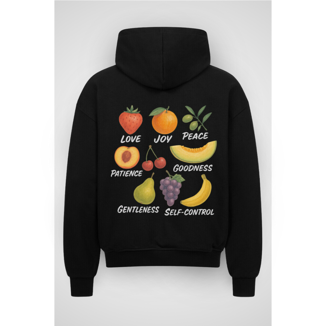 FRUITS | Oversized Zipper Hoodie